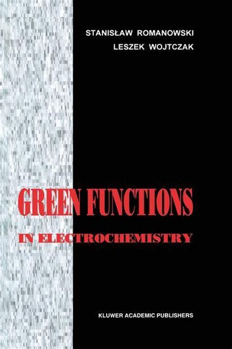 Green Functions in Electrochemistry 1st Edition Kindle Editon